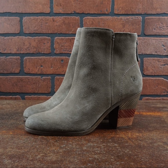 frye cameron chevron bootie